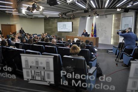 20/10/2017. Consejo de Ministros: Íñigo Méndez de Vigo. El ministro de Educación, Cultura y Deporte y portavoz del Gobierno, Íñigo Méndez de...